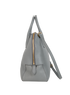 Greenwood Bowling Bag, &pound;295, Handbags, Grey, Leather, Bottom view